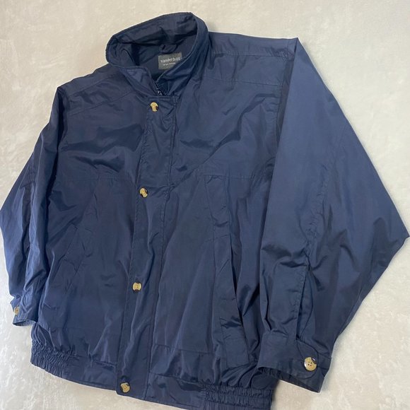 Vintage Vanderbilt For Mens Button Zip Up Jacket XL 00100 - Picture 2 of 11
